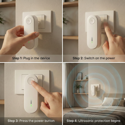 Buzz Block Ultrasonic Mosquito Repeller