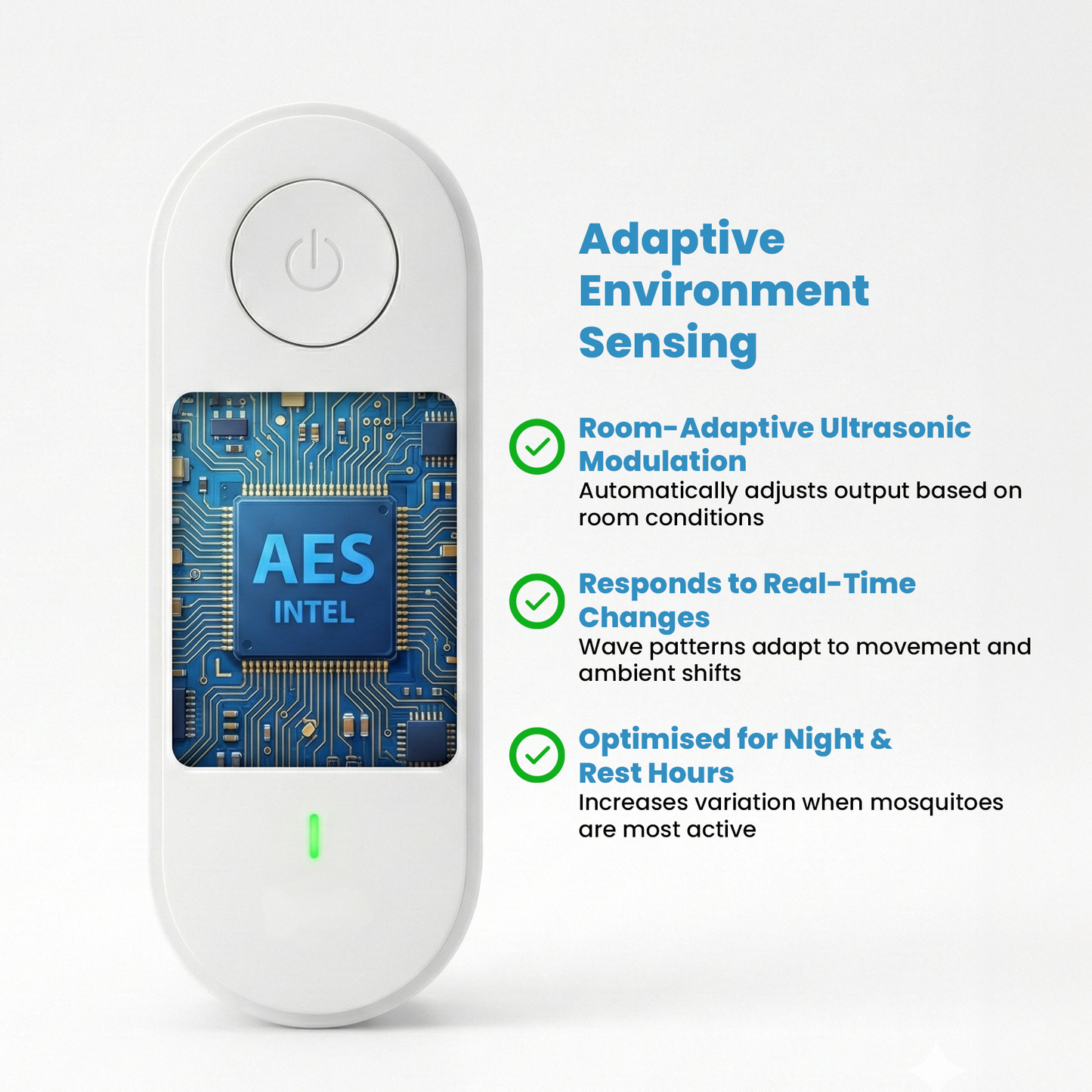 Buzz Block Ultrasonic Mosquito Repeller