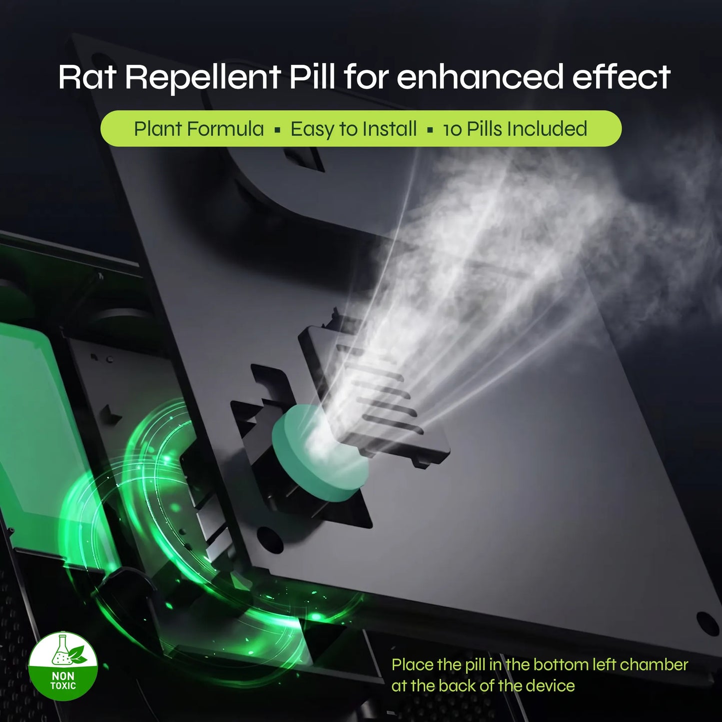 Rodent Block Ultrasonic Rat Repeller